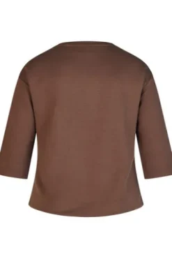 RABE Sweatshirt schoko 3/4-Arm