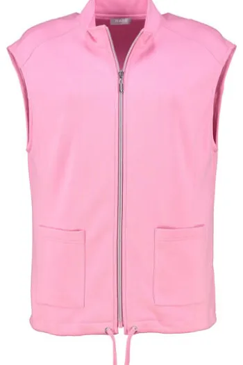RABE Weste rosa in weicher Stretch-Qualität