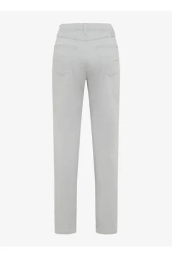 RAPHAELA BY BRAX Baumwoll-Hose Laura smoke grau Slim Fit mit Magic-Dehnbund