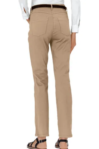 RAPHAELA BY BRAX Baumwoll-Hose Ina caramel Slim Fit in bequemer Stretch-Qualität