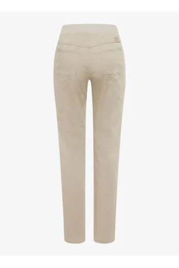 RAPHAELA BY BRAX Baumwoll-Hose Pamina sand Slim Fit in Super Dynamic-Stretchqualität