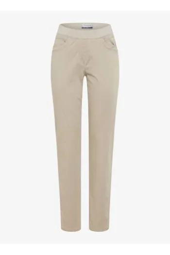 RAPHAELA BY BRAX Baumwoll-Hose Pamina sand Slim Fit in Super Dynamic-Stretchqualität