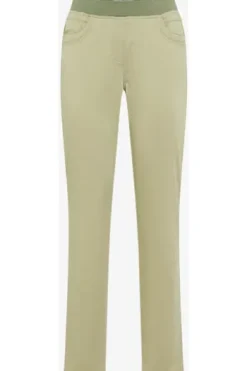 RAPHAELA BY BRAX Baumwoll-Hose Pamina green tea Slim Fit in Super Dynamic-Stretchqualität