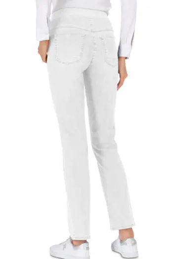 RAPHAELA BY BRAX Bequem-Jeans Pamina weiß Slim Fit