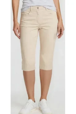 RAPHAELA BY BRAX Capri-Hose Laura beige Slim Fit