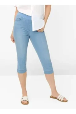RAPHAELA BY BRAX Capri-Jeans Pamina hellblau Slim Fit