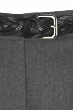 RAPHAELA BY BRAX Flanell Hose Silvia grau