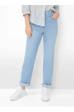 RAPHAELA BY BRAX Jeans Caren bleached light hellblau Comfort Fit