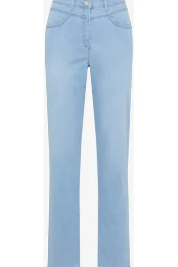 RAPHAELA BY BRAX Jeans Caren bleached light hellblau Comfort Fit