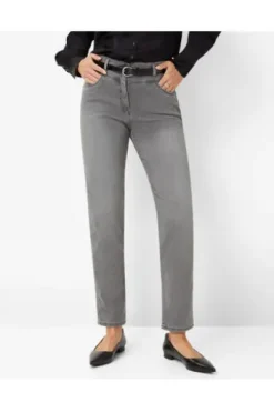RAPHAELA BY BRAX Jeans Caren grau Comfort Fit