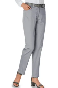 RAPHAELA BY BRAX Jeans Corry grau Comfort Fit 5-Pocket Form