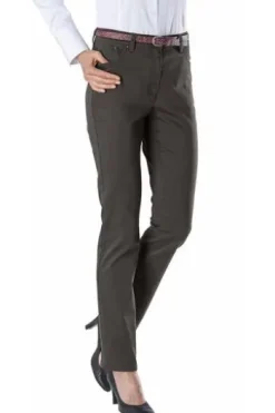 RAPHAELA BY BRAX Jeans Ina braun Slim Fit in Super Dynamic Stretch-Qualität