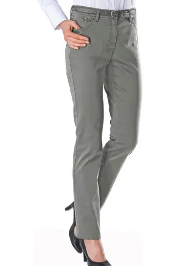 RAPHAELA BY BRAX Jeans Ina grau Slim Fit