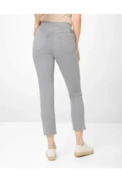 RAPHAELA BY BRAX 6/8 Jeans Pamina grau Slim Fit