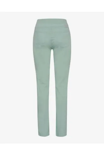 RAPHAELA BY BRAX Jeans Pamina mint Slim Fit in Schlupfform mit Reißverschlussoptik