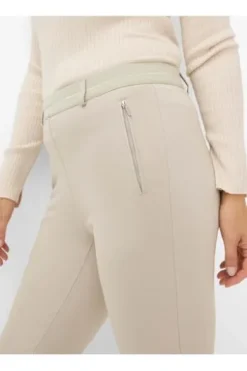 RAPHAELA BY BRAX Jersey-Hose Lillyth ecru Slim Fit