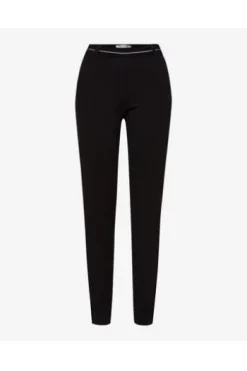RAPHAELA BY BRAX Jersey-Hose Lillyth schwarz Slim Fit