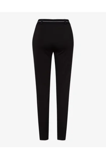 RAPHAELA BY BRAX Jersey-Hose Lillyth schwarz Slim Fit