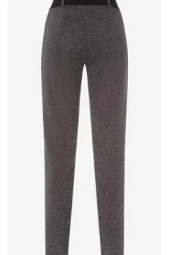 RAPHAELA BY BRAX Jersey-Hose Lillyth anthrazit gemustert Slim Fit