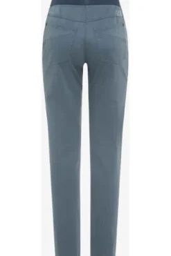 RAPHAELA BY BRAX Thermo-Hose-Pamina smokey blue Slim Fit