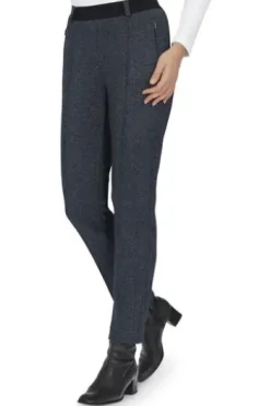 RAPHAELA BY BRAX Thermo-Jersey-Hose Lillyth marine Slim Fit für optimale Wärmehaltung