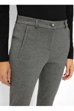 RAPHAELA BY BRAX Thermo-Jerseyhose Lillyth grey Slim Fit