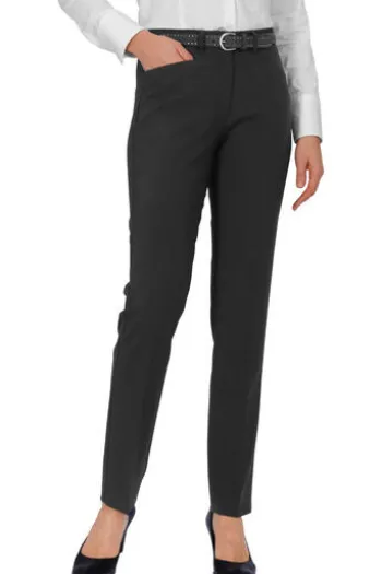 RAPHAELA BY BRAX Tuch-Hose Pauline schwarz Slim Fit