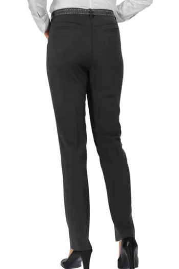 RAPHAELA BY BRAX Tuch-Hose Pauline schwarz Slim Fit
