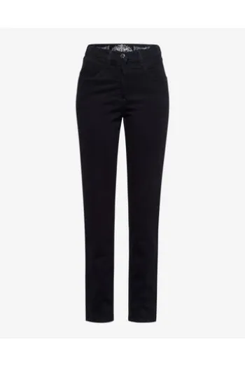 RAPHAELA BY BRAX Winter-Baumwoll-Hose Laura marine Slim Fit
