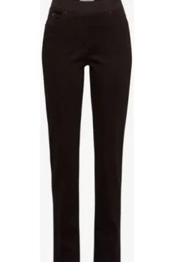 RAPHAELA BY BRAX Winter-Baumwoll-Hose Pamina darkbrown Slim Fit