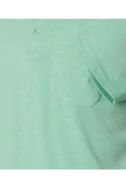 REDMOND Jersey Polo Shirt grün Regular Fit