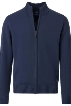 REDMOND Strickjacke blau