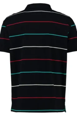 SAILING COMP Polo-Shirt navy gestreift