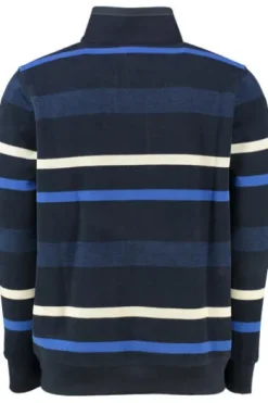 SAILING COMP Sweat-Shirt navy gestreift