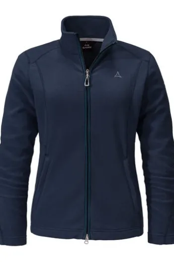 SCHOEFFEL Fleece-Jacke Leona marine