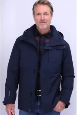 SCHOEFFEL 3 in 1 Jacke Tamina marine winddicht, wasserdicht, atmungsaktiv, Stretch