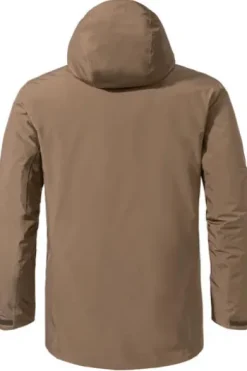 SCHOEFFEL Parka Froda coffee winddicht, wasserdicht, atmungsaktiv