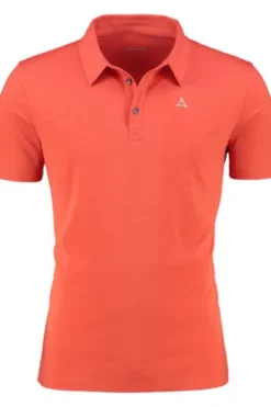 SCHOEFFEL Polo-Shirt Vilan terra Tencel