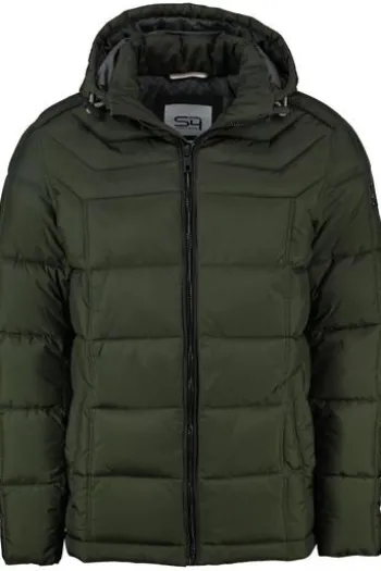 S4 JACKETS Steppjacke Atlanta dunkelgrün wasserabweisend