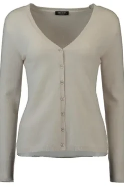 S.MARLON Cashmere Strickjacke natur