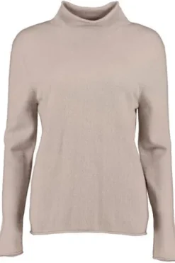 S.MARLON Stehkragen- Pullover marzipan aus hochwertigem Cashmere