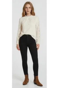SPIETH & WENSKY Bluse Hilda offweiß