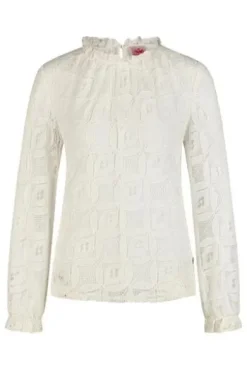 SPIETH & WENSKY Bluse Hilda offweiß