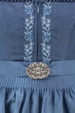 SPIETH & WENSKY Dirndl blau Fibi (70 cm)