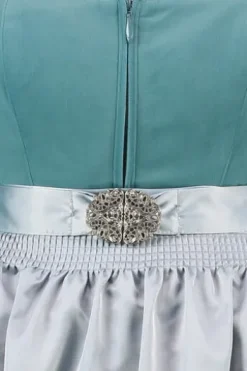 SPIETH & WENSKY Dirndl türkis Fee (70 cm)