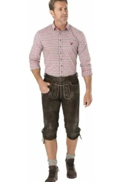 SPIETH & WENSKY Leder-Kniebundhose Hundorf buche