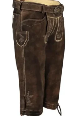 SPIETH & WENSKY Leder-Kniebundhose Ottfried nutria Ziegenleder