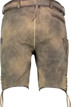 SPIETH & WENSKY Leder-Shorts Archibald caribo Ziegenleder