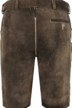 SPIETH & WENSKY Ledershorts braun