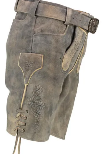 SPIETH & WENSKY Leder Shorts Hirten walzer